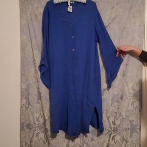 Vintage Blue Indian Dress